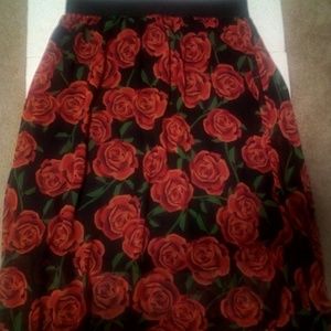 LuLaRoe midi skirt